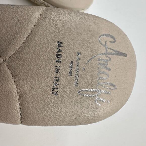 Amalfi Espadrille Sandal Platform Wedge Womens US 8.5M Navy/Beige Pillow Feet - Picture 8 of 8